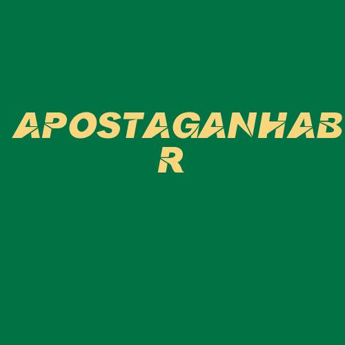 Logo da APOSTAGANHABR